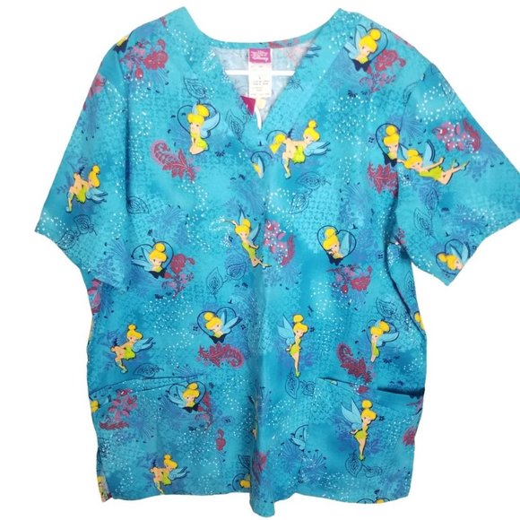The Wonderful World Of Disney Womens L Blue Short - Picture 1 of 7